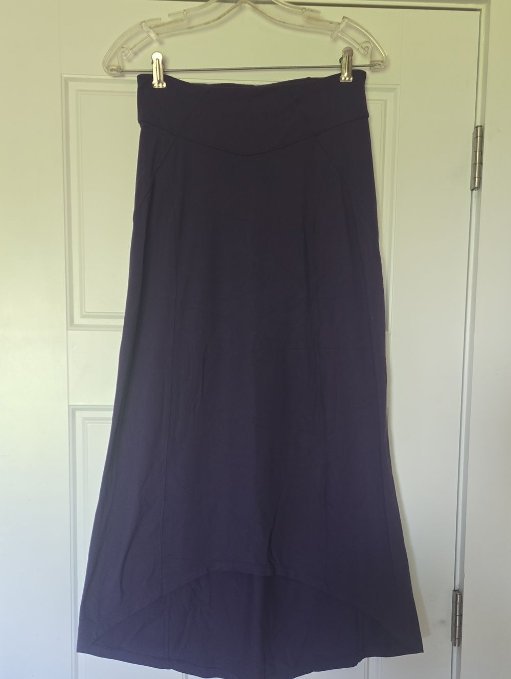 Athleta Purple High-Low Maxi Skirt